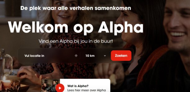 Jezus leren kennen. Alpha cursus